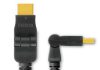 Panasonic bringt HDMI-Kabel mit um 180 Grad schwenkbaren Steckern auf den Markt