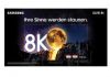 Samsung Kampagne für 8K-Fernseher