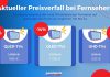 guenstiger.de meldet Preisverfall bei Fernsehern