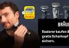 Gratis-Scherkopf-Aktion von Braun