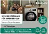 Bauknecht-Kampagne für neue Supreme Silence Waschmaschine