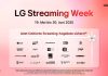 LG startet Streaming-Week