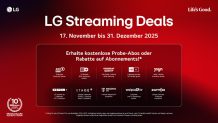 LG startet Streaming Deals 2025