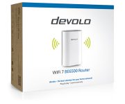 WLAN 7 Mesh-System und Glasfaser-Ethernet-Router von devolo