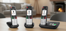 Neue barrierearme Festnetztelefone von Gigaset