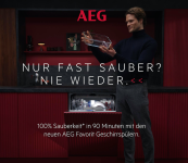 TV- und Digital-Kampagne für Favorit Geschirrspüler von AEG
