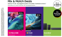 Samsung bringt die Mix & Match Dea!s zurück