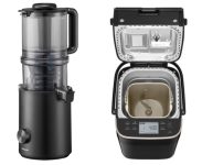 Neue Slow Juicer und Mini-Brotbackautomaten von Panasonic