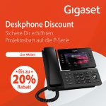 Gigaset Professional Promo Weeks zum Jahresendgeschäft: 20 Prozent auf Deskphones