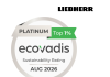 Liebherr Hausgeräte mit EcoVadis-Platin ausgezeichnet